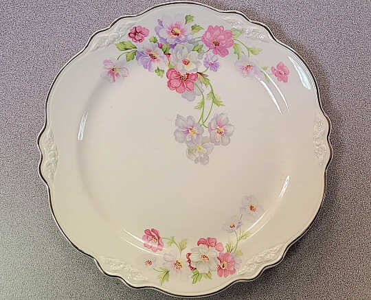Homer Laughlin White Dishes Ironstone HOme Vintage Dishes Vintage Ironstone Vintage Homer Laughlin Platter 1947 Made In USA